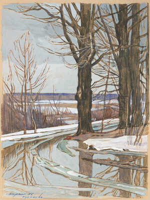 Маторин Михаил Владимирович. Суханово. Апрель 